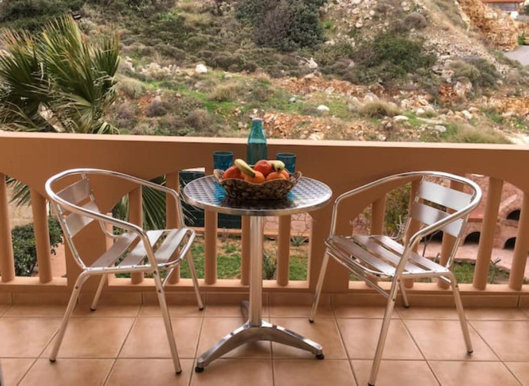 Koumpe Blue Sea View Apartment Rethymno Exterior foto